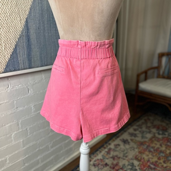 NWT Skies are Blue Pink Denim Shorts - Picture 8 of 13